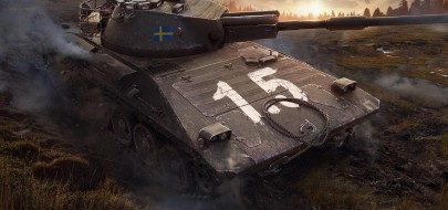 Новые шведские средние танки World of Tanks в обновлении 1.5