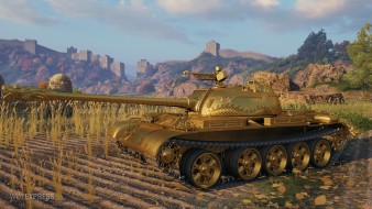 Мод на золотой Type 59 в World of Tanks