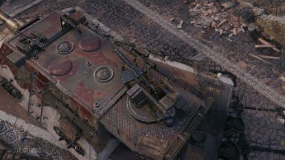 3D-стиль «Кларер Химмель» на танк E 100.