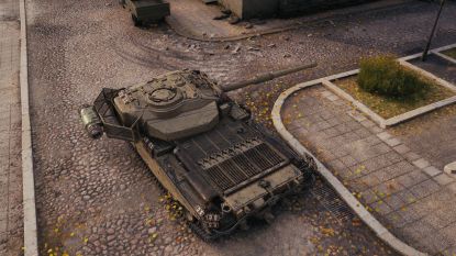 Внешний вид танка Цербер из режима «Мирный-13» в World of Tanks