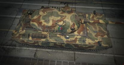 Стиль «Сделано в Италии» Травянисто-зелёный World of Tanks