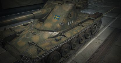 Стиль «Сделано в Швеции» Пустынный ранний World of Tanks