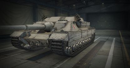 Стиль «Сделано в Великобритании» Зимний белый World of Tanks