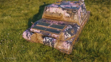 Новый розовенький стиль «Ханами» из патча 1.9 World of Tanks