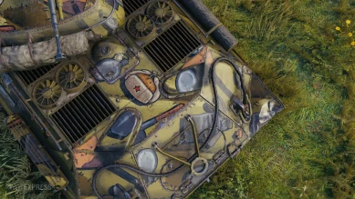 Новый стиль «Дедушка» для события «Десятилетие» World of Tanks, 2 акт Новый стиль «Дедушка» для события «Десятилетие» World of Tanks, 2 акт