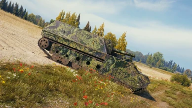 Стиль «Топографический, Mk. II» для события «Десятилетие» WOT, 2 акт Стиль «Топографический, Mk. II» для события «Десятилетие» WOT, 2 акт