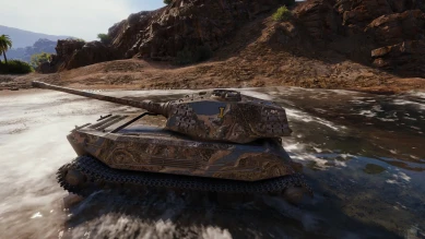 Стиль «Топографический, Mk. II» для события «Десятилетие» WOT, 2 акт Стиль «Топографический, Mk. II» для события «Десятилетие» WOT, 2 акт