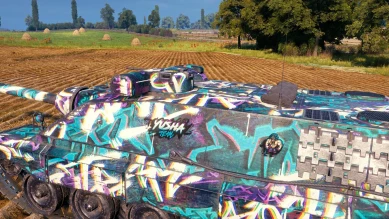 Покупной 2D-стиль «Yusha штурмовой» в Битве блогеров 2021 World of Tanks