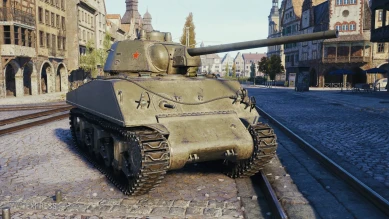 Скриншоты танка М4-85 из обновления 1.5 World of Tanks