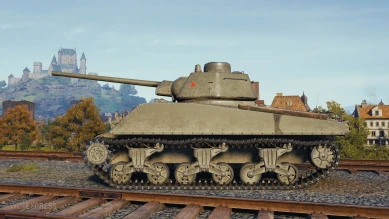 Скриншоты танка М4-85 из обновления 1.5 World of Tanks