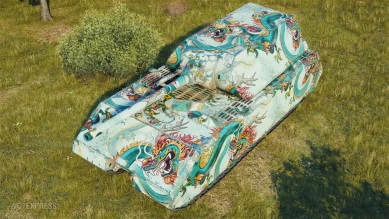 2D-стиль «Парящий дракон» из обновления 1.17 в World of Tanks