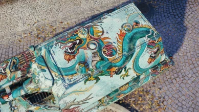 2D-стиль «Парящий дракон» из обновления 1.17 в World of Tanks