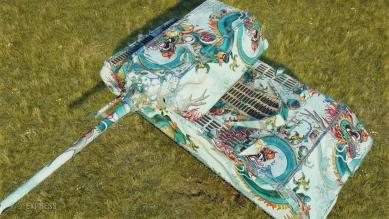 2D-стиль «Парящий дракон» из обновления 1.17 в World of Tanks