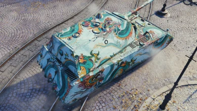 2D-стиль «Парящий дракон» из обновления 1.17 в World of Tanks