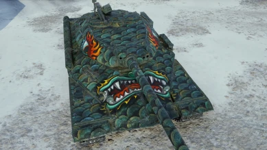 2D-стиль «Изумрудная чешуя» из обновления 1.17 в World of Tanks