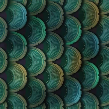 2D-стиль «Изумрудная чешуя» из обновления 1.17 в World of Tanks