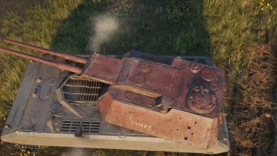 Танк Flakpanzer VIII Maus, для режима «Шквальный огонь» WOT