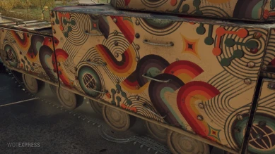 2D-стиль «Экспонат» из 1.22 Мир танков