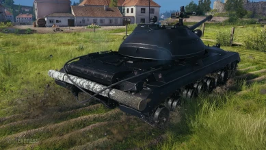 Танк Чёрный ворон из обновления 1.22.1 Мир танков