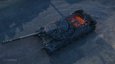 Неисторичный 3D-стиль «Молот Сварожича» для Кировец-1 в Мире танков Неисторичный 3D-стиль «Молот Сварожича» для Кировец-1 в Мире танков