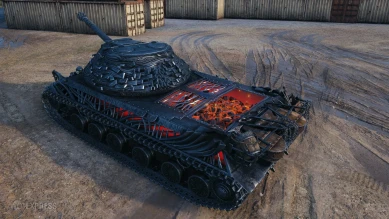 Неисторичный 3D-стиль «Молот Сварожича» для Кировец-1 в Мире танков Неисторичный 3D-стиль «Молот Сварожича» для Кировец-1 в Мире танков