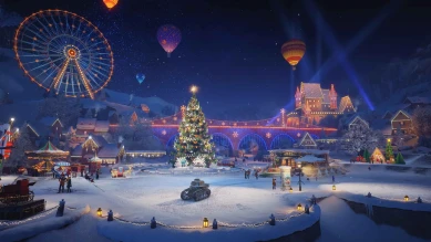 Фото ангара и гостя Винни Джонса из события Новогоднее наступление 2024.