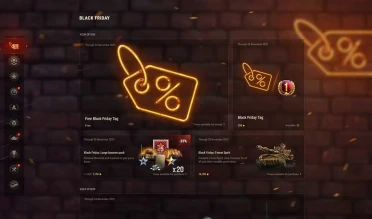 Золотая лихорадка в Чёрную пятницу: осуществите мечту в World of Tanks! Золотая лихорадка в Чёрную пятницу: осуществите мечту в World of Tanks!