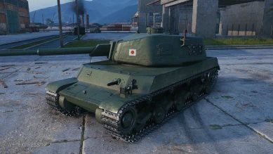 Скриншоты танка Type 3 Ju-Nu с супертеста World of Tanks