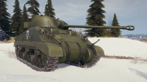 Танк Sherman Firefly Saunders в World of Tanks