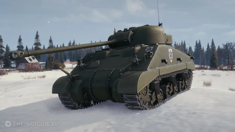 Танк Sherman Firefly Saunders в World of Tanks