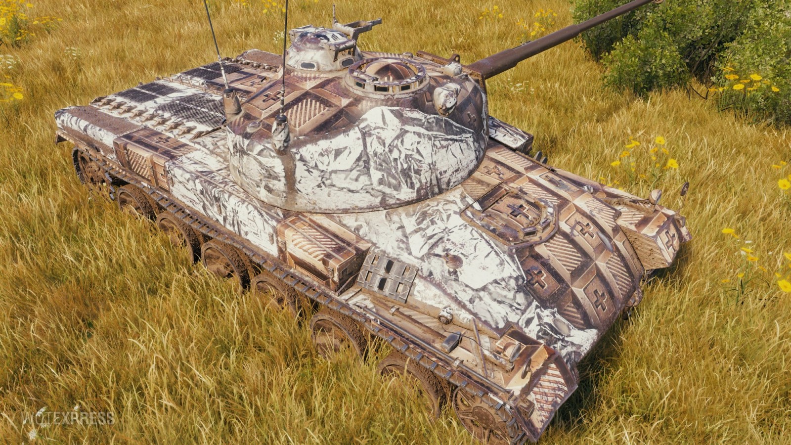 Стиль "Шоколадный мишка" для танка Panzer 58 в World of Tank