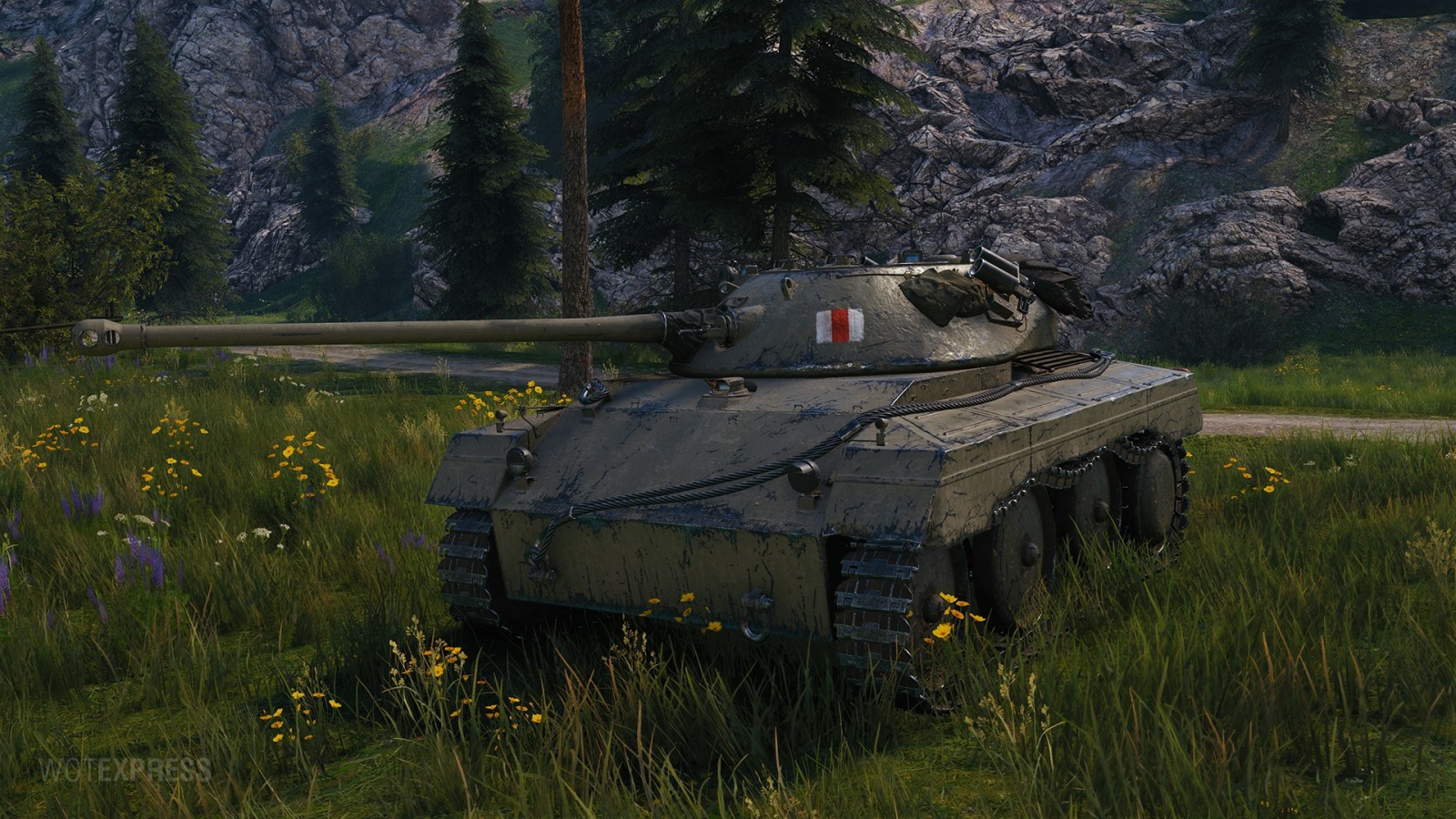 Скриншоты танка A46 в World of Tanks.