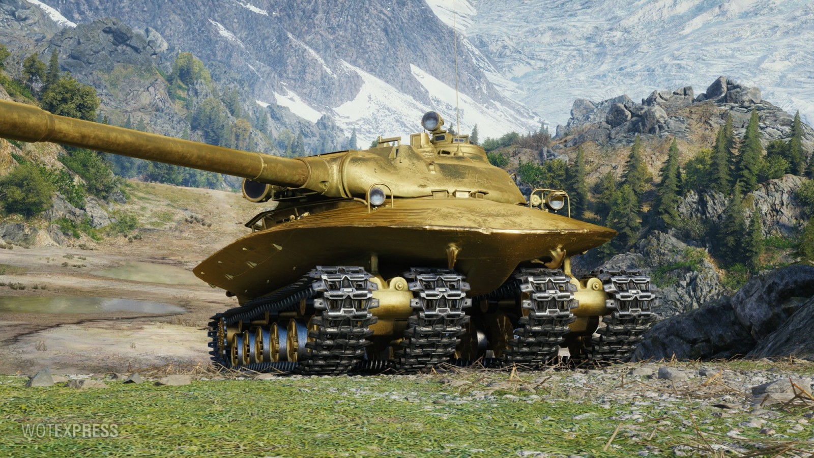 4 уникальный танк: акционный Объект 279 G. Золотой