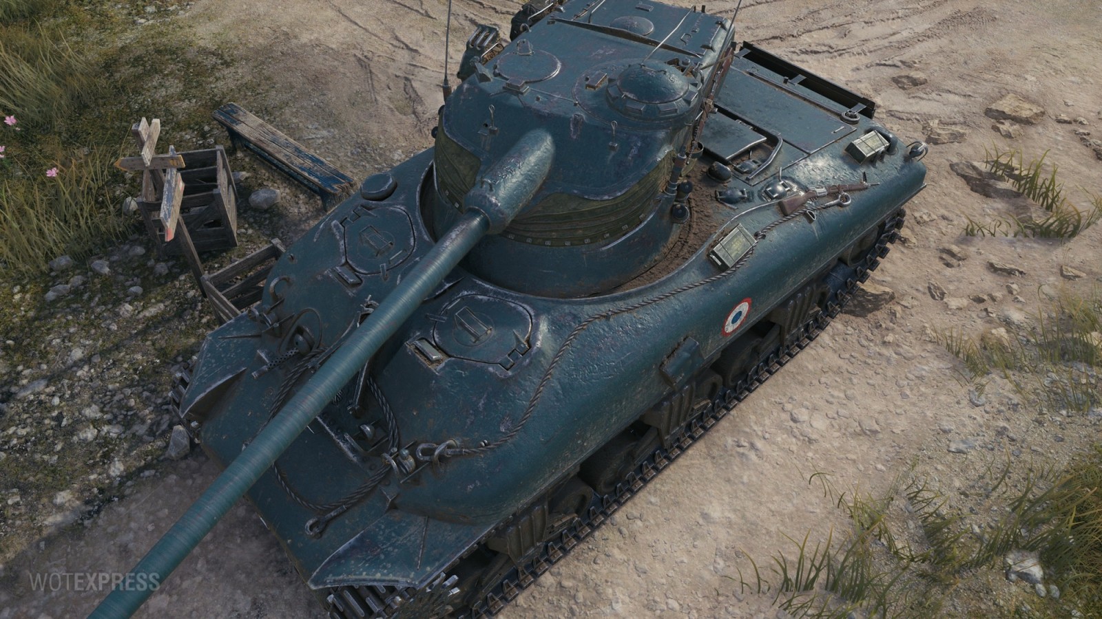 M4A1 FL 10 в обновлении 1.5 World of Tanks.
