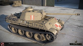 Первый польский премиум танк Pudel в World of Tanks