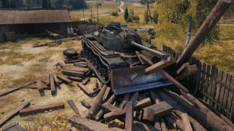 Премиум танк M48A2 Räumpanzer на супертесте World of Tanks