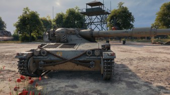 Изменения ТТХ нового топа Британии Manticore в World of Tanks