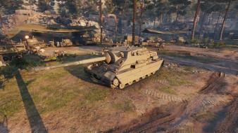 Новый премиум танк Turtle Mk. I на супертесте World of Tanks