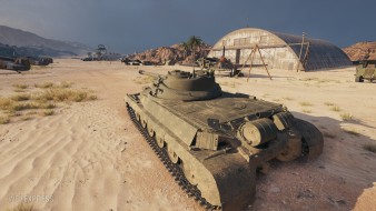 Тяжёлый танк с барабаном Объект 752 на супертесте World of Tanks