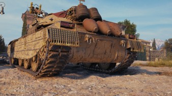 Эстетичный 3D-стиль «Аквилифер» только на танк Progetto M40 mod. 65 в World of Tanks