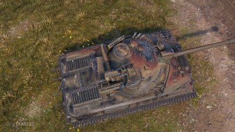 3D-стиль «Базальт» только на танк Объект 907 в World of Tanks
