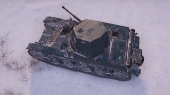 Финальная модель подарочного танка AMR 35 в World of Tanks