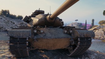 Финальная модель танка T54E2 в World of Tanks