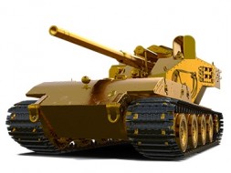 Золотой Waffenträger auf E 100 (P) в World of Tanks