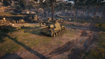 Премиум танк ИС-2Э на супертесте World of Tanks