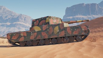 Новый камуфляж «Кохаку» из январского патча 1.7.1 World of Tanks