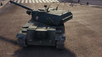 Скриншоты Bat Chatillon Bourrasque с супертеста World of Tanks