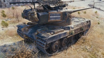 Добротный 3D-стиль на танк AMX 50 B в World of Tanks
