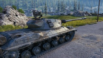 3D-стиль «Щука» на танк ИС-3 в World of Tanks