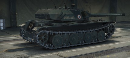 Скриншоты HD модели танка Bat.-Châtillon Bourrasque в World of Tansk